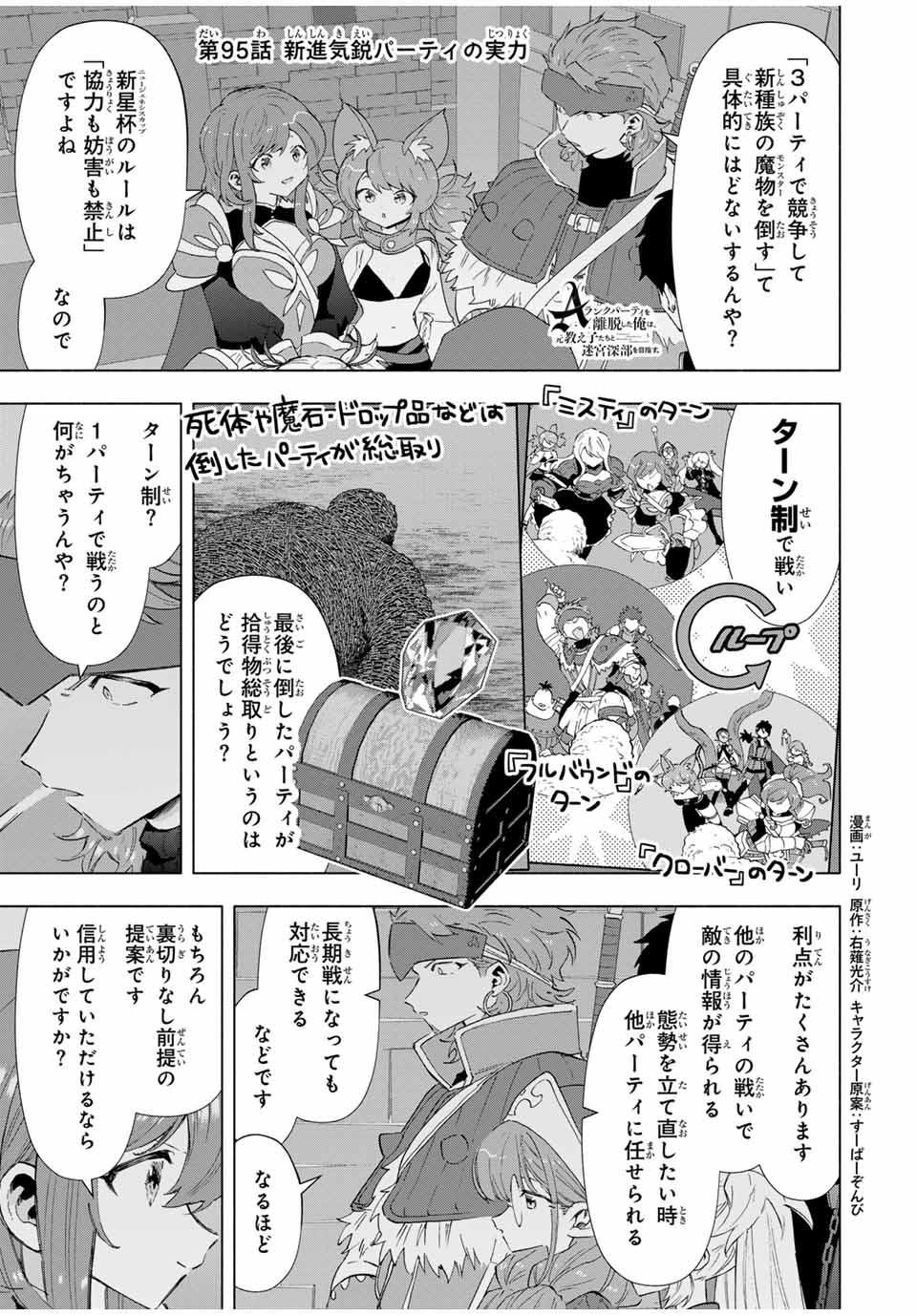 A Rank Party wo Ridatsu Shita Ore wa, Moto Oshiego Tachi to Meikyuu Shinbu wo Mezasu - Chapter 95 - Page 1