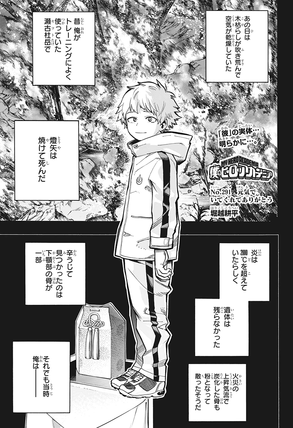 Boku no Hero Academia - Chapter 291 - Page 1