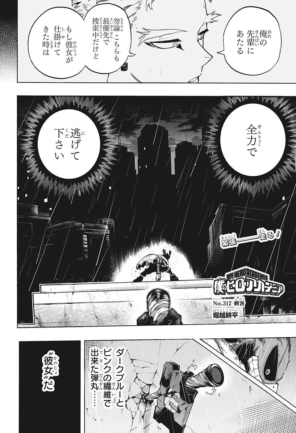 Boku no Hero Academia - Chapter 312 - Page 2