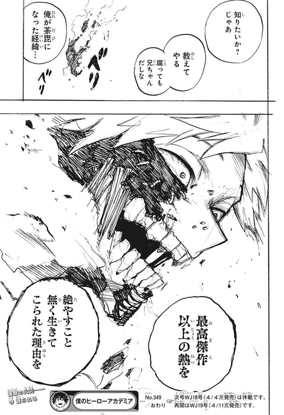 Boku no Hero Academia - Chapter 349 - Page 14