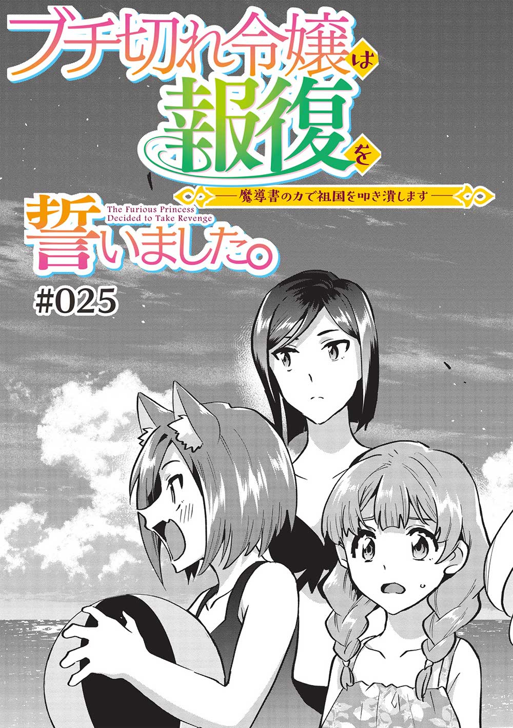 Buchi Kire Reijo wa Hofuku wo Chikaimashita. Madousho no Chikara de Sokoku o Tataki Tsubushimasu - Chapter 25 - Page 3