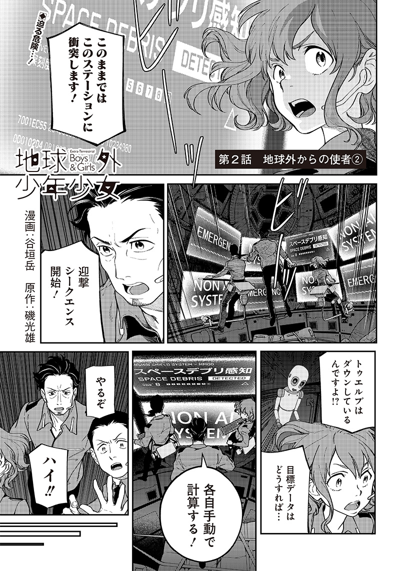 Chikyuugai Shounen Shoujo - Chapter 2.1 - Page 1