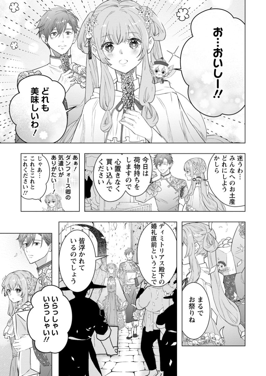 Cinderella no Ane desu ga, Fuhoninagara Ouji to Kekkon suru Koto ni narimashita – Migawari Outaishi-hi wa Rikyuu de Slow Life wo Mankitsu suru - Chapter 22.2 - Page 3