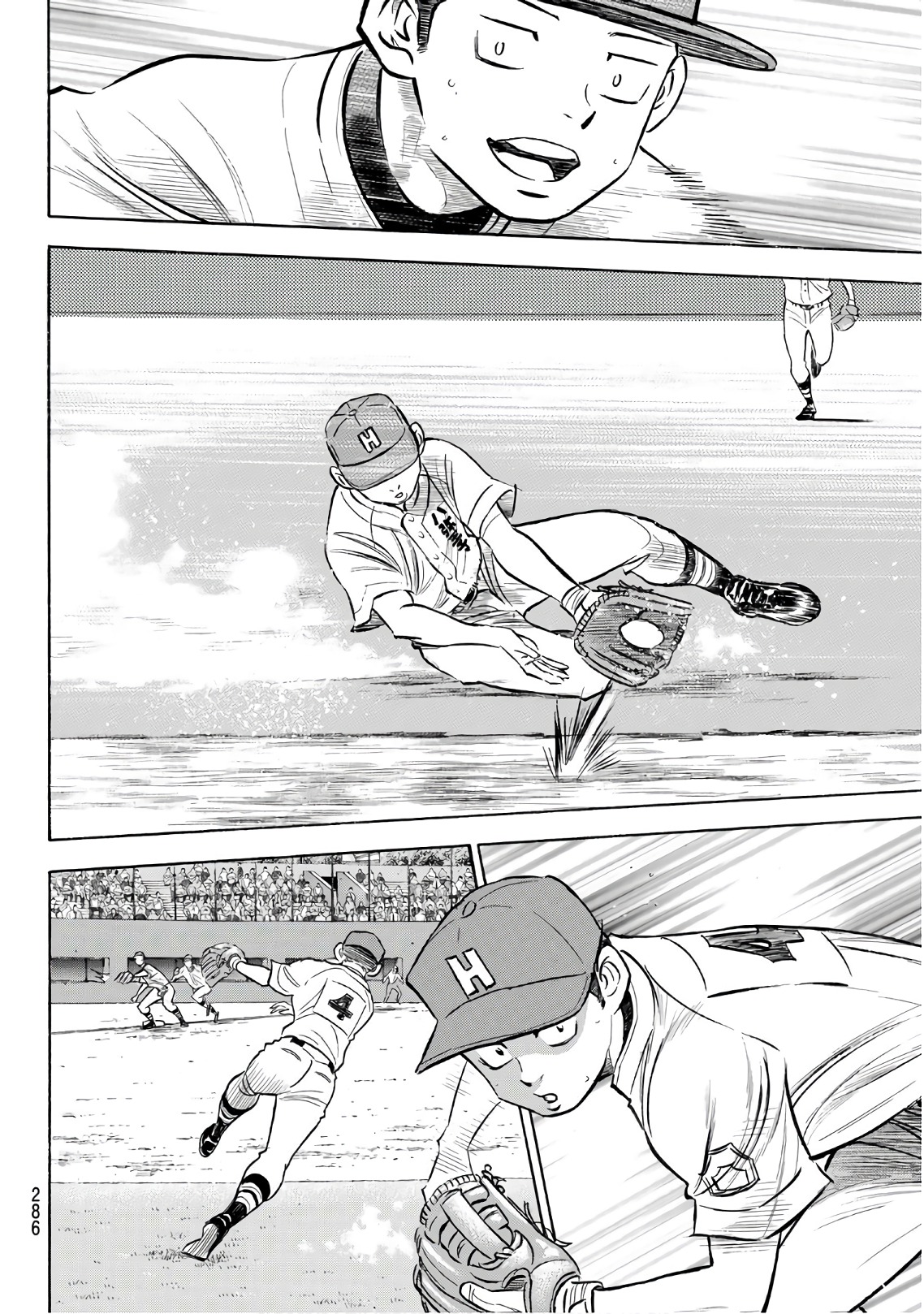 Manga Mogura RE on X: Baseball Manga Daiya no Ace - Act II