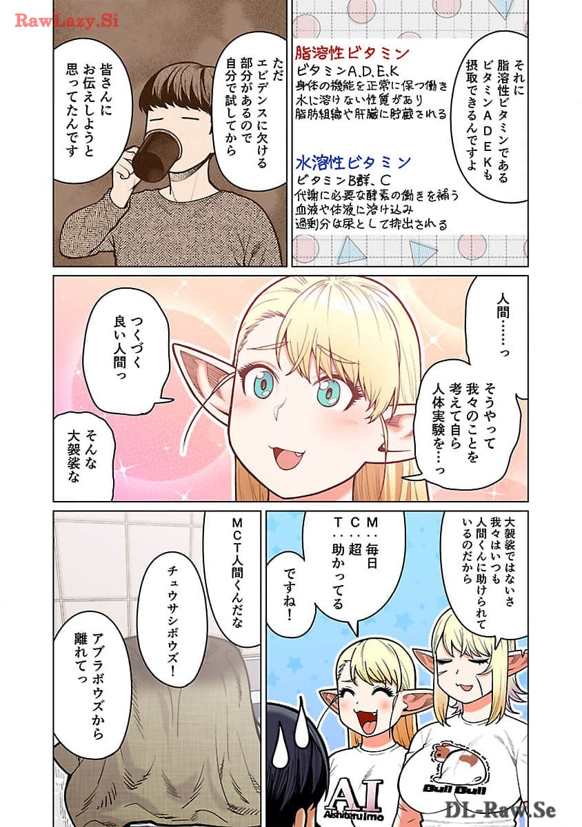 Elf-san wa Yaserarenai. - Chapter 48.96 - Page 17