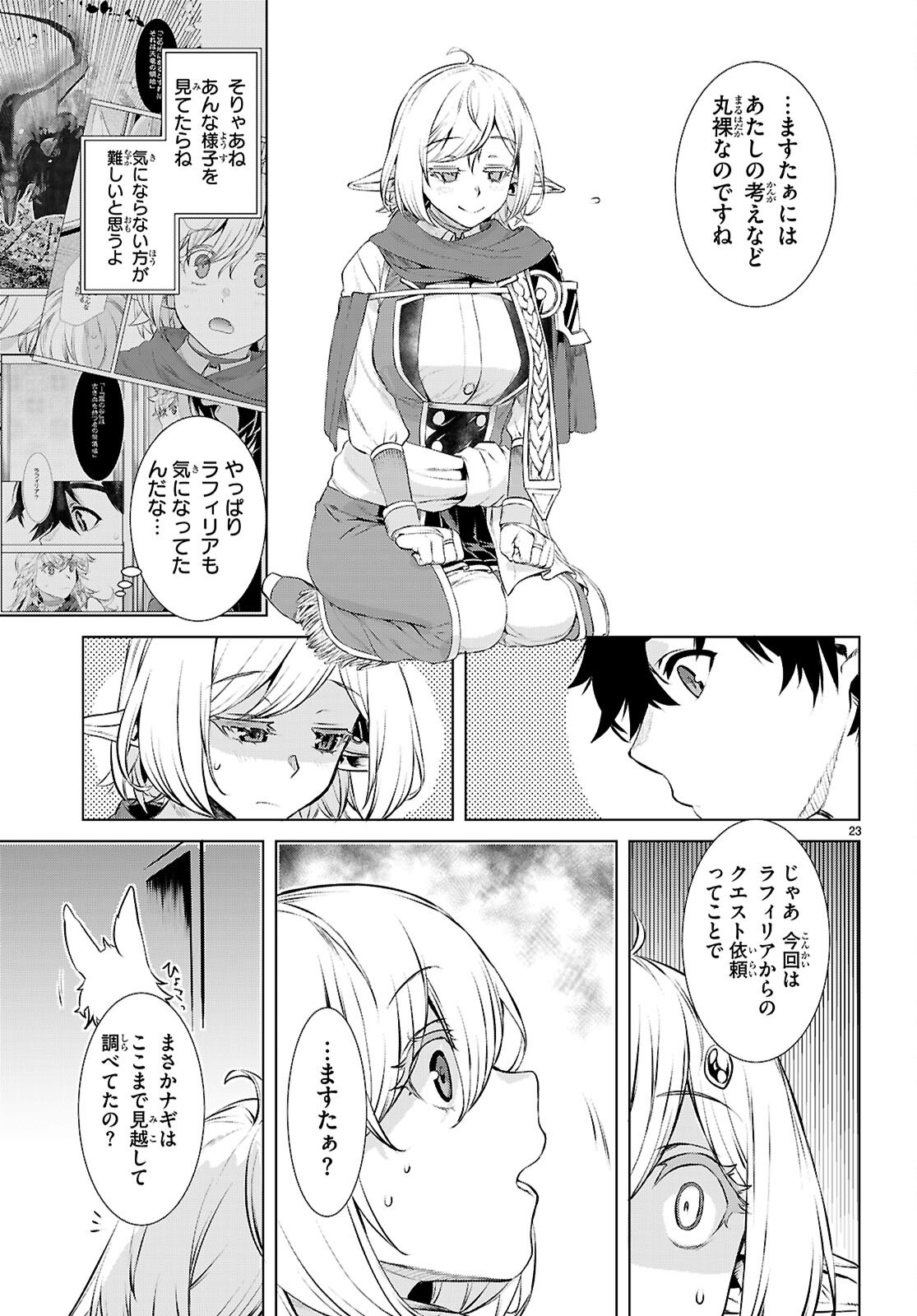 Isekai de Skill wo Kaitai shitara Cheat na Yome ga Zoushoku Shimashita: Gainen Kousa no Structure - Chapter 73 - Page 23