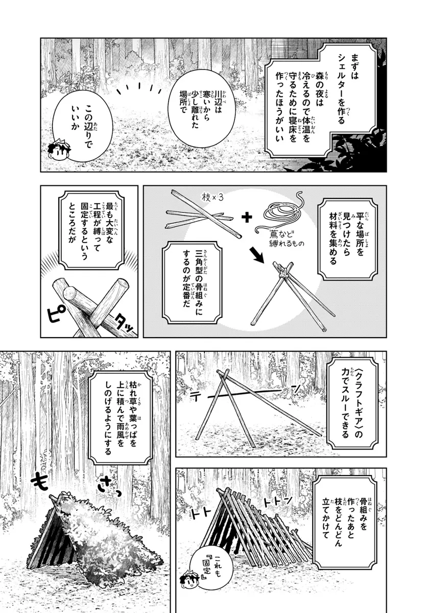 Isekai no Sumikko de Kaiteki Monozukuri Seikatsu – Megami-sama no Kureta Koubou wa Chotto Yarisugi Seinou Datta - Chapter 1 - Page 27