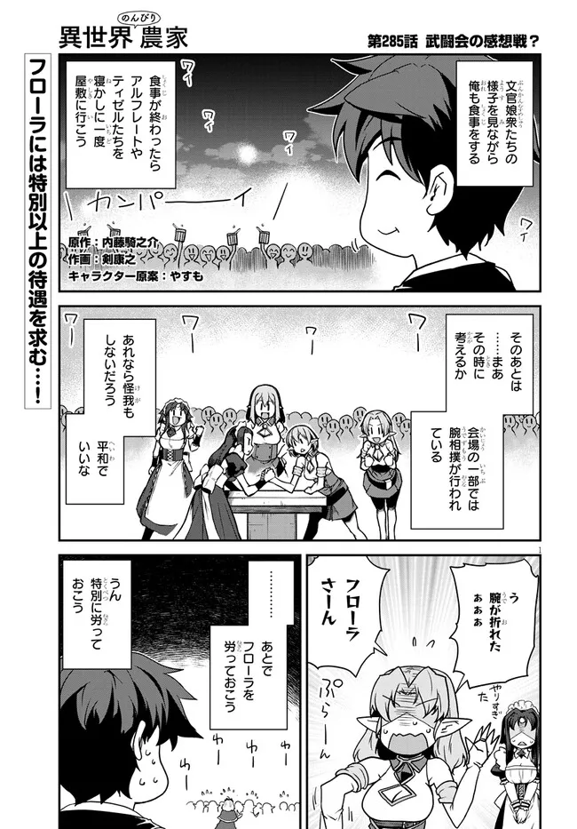 Isekai Nonbiri Nouka - Chapter 285 - Page 1