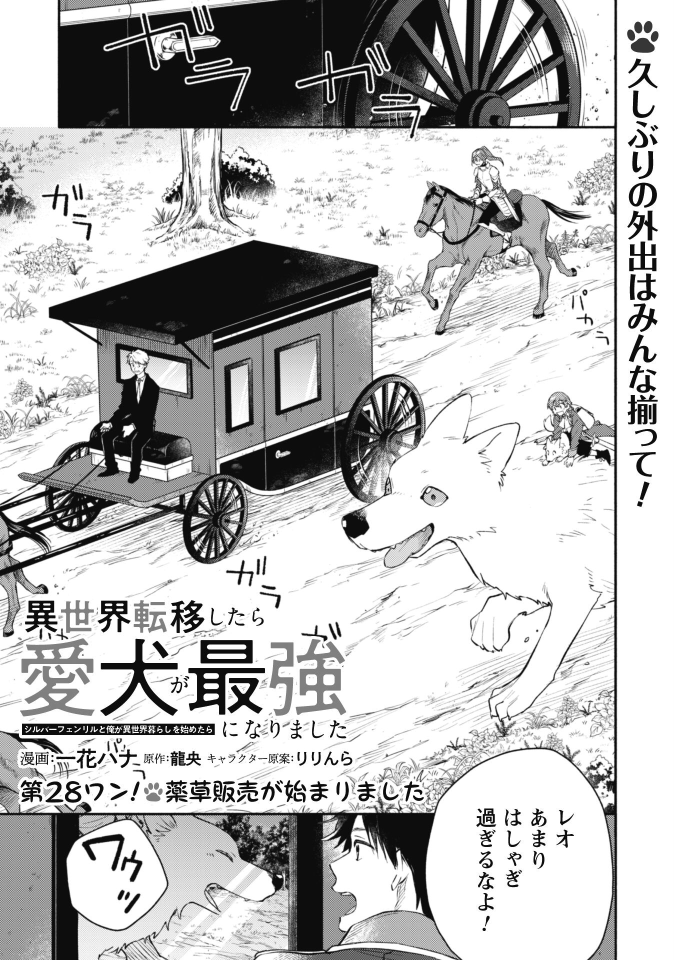 Isekai Teni Shitara Aiken Ga Saikyou Ni Narimashita: Silver Fenrir To Ore Ga Isekai Kurashi Wo Hajimetara - Chapter 28 - Page 1