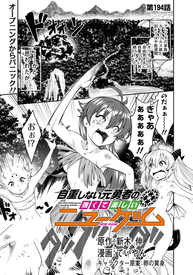Jichou Shinai Motoyuusha no Tsuyokute Tanoshii New Game - Chapter 194 - Page 1