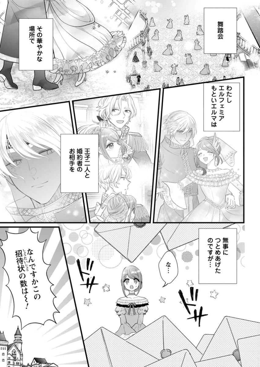 Kazoku Ni Yakudatazu To Iwaretsuzuketa Watashi Ga, Mashou No Koushaku Kishi-sama No Saiai Ni Naru Made (Kume) - Chapter 22.1 - Page 1