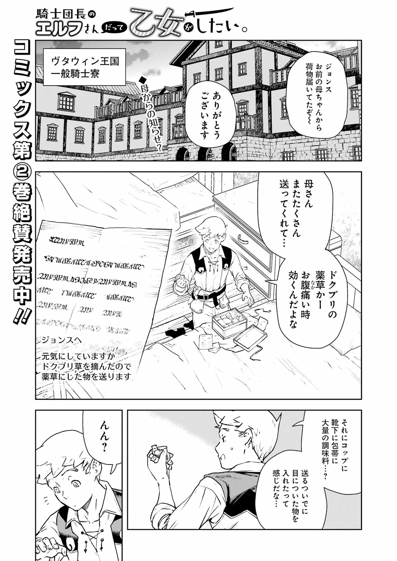 Kishi Danchou no Elf-san Datte Otome ga shitai. - Chapter 29 - Page 1