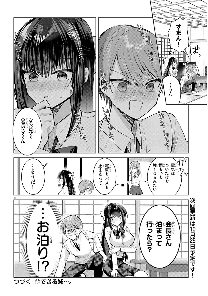 Kotowarenai Kaichou wa Tomoe-kun ni Dake shite Agetai - Chapter 14 - Page 10