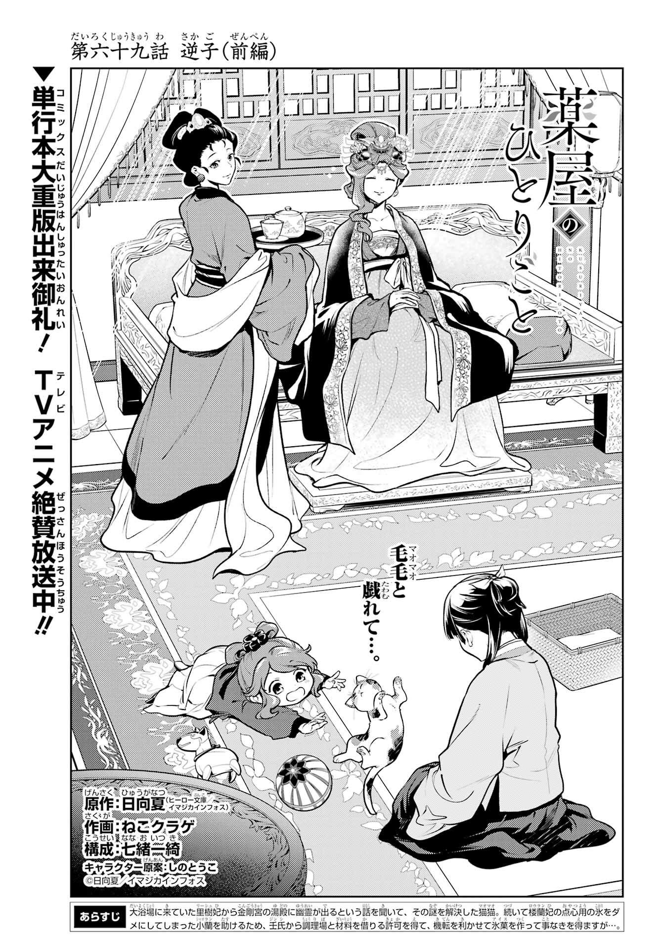 Kusuriya no Hitorigoto - Chapter 69.1 - Page 1