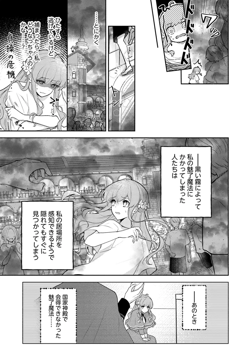 Miryou Mahou wo Bouhatsu Sasetara Haja Guzzu wo Jarajarasaseta Outaishi ni Sukuwaremashita - Chapter 9.1 - Page 3