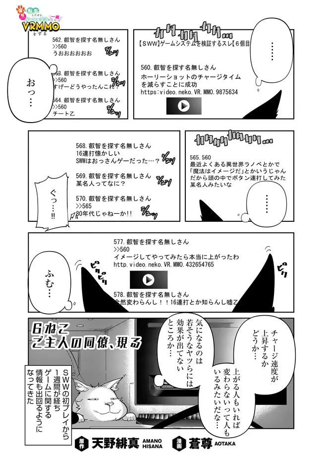 Neko ni Tensei shitakedo, Hima na no de Gamer Joshi to Issho ni VRMMO wo suru - Chapter 6.1 - Page 1
