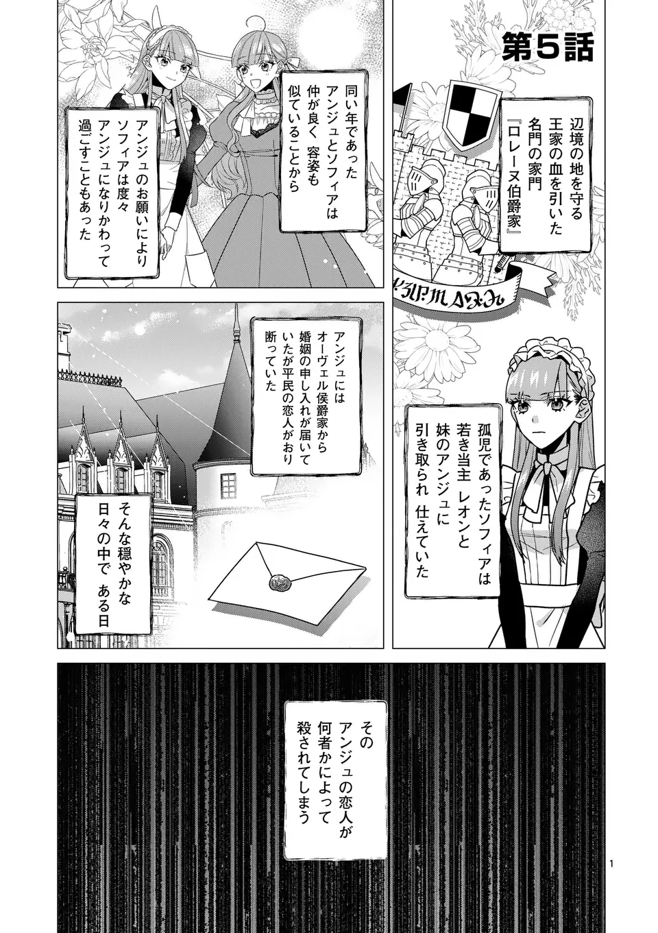 Nisemono Reijou no Fukushuu – Adauchi no Tame, 5-nin no Koushaku Reisoku no Konyakusha ni narimasu - Chapter 5 - Page 1