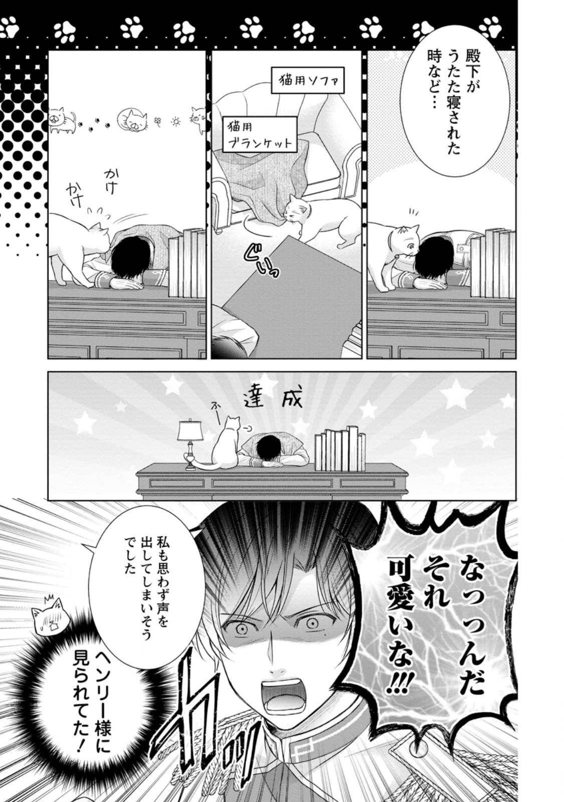 Noroi de Neko ni Sareta Akujo, Outaishi ni Hirowareru. - Chapter 10.3 - Page 3