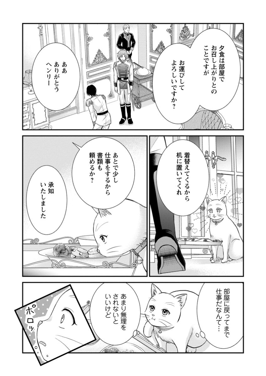 Noroi de Neko ni Sareta Akujo, Outaishi ni Hirowareru. - Chapter 5.1 - Page 9