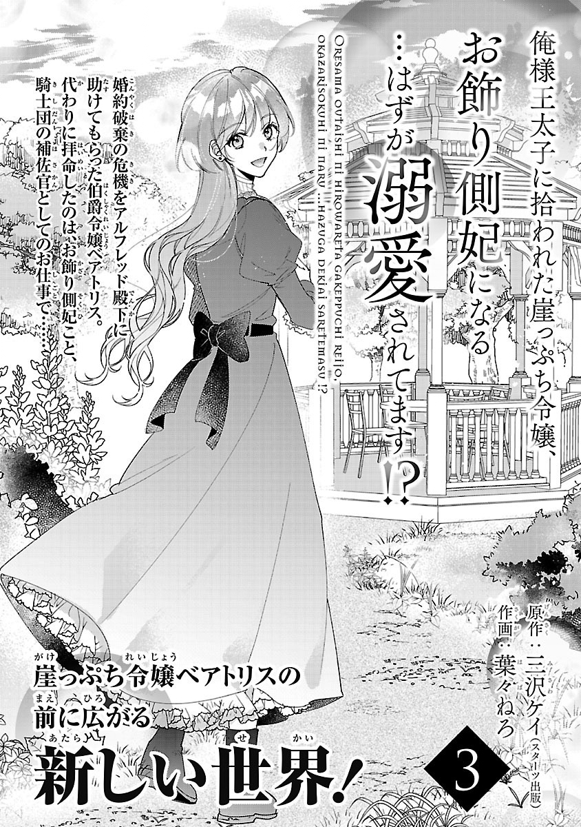 Ore-sama Outaishi ni Hirowareta Gakeppuchi Reijou, Okazarigawa Hi ni Naru… Hazu ga Dekiaisaretemasu! - Chapter 3.1 - Page 1