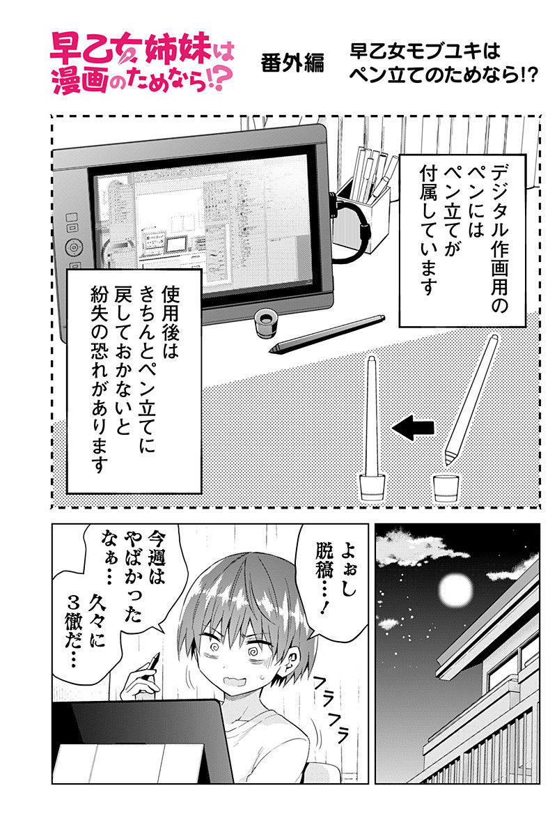 Saotome Shimai ha Manga no Tame Nara!? - Chapter 50.5 - Page 1
