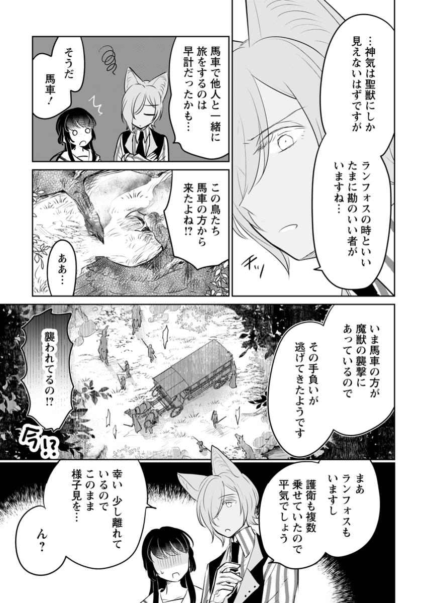 Seijo Janai to Tsuiho Saretanode, Mofu Mofu Jusha (Hijiri Ju) To Onigiri wo Nigiru - Chapter 38.3 - Page 10