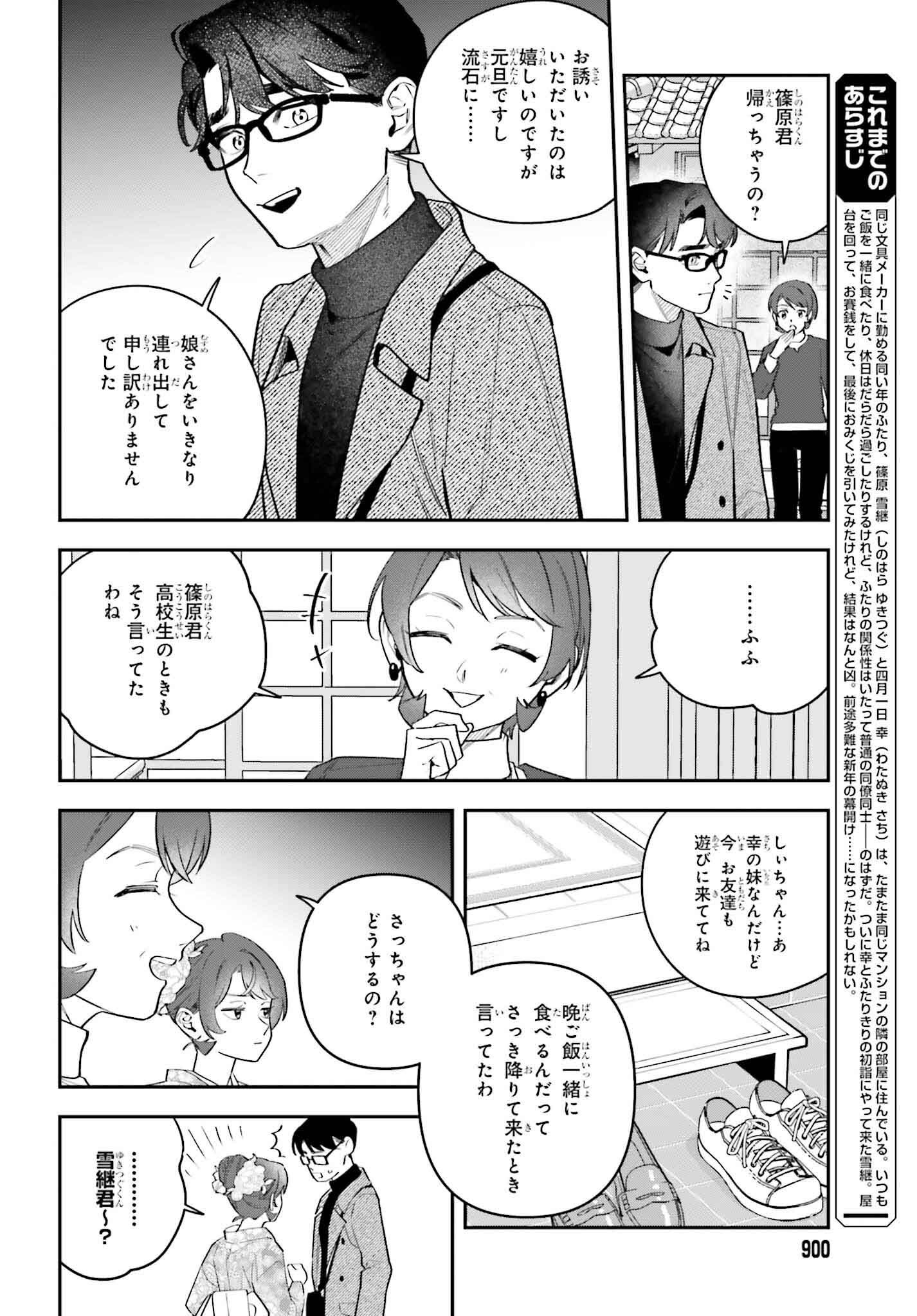 Shinohara-kun Chi no Ouchi Gohan! – Tada, Tonari ni Sunde Iru Onna no Douryou to Maiban, Gohan wo Taberu-Banashi - Chapter 19 - Page 2