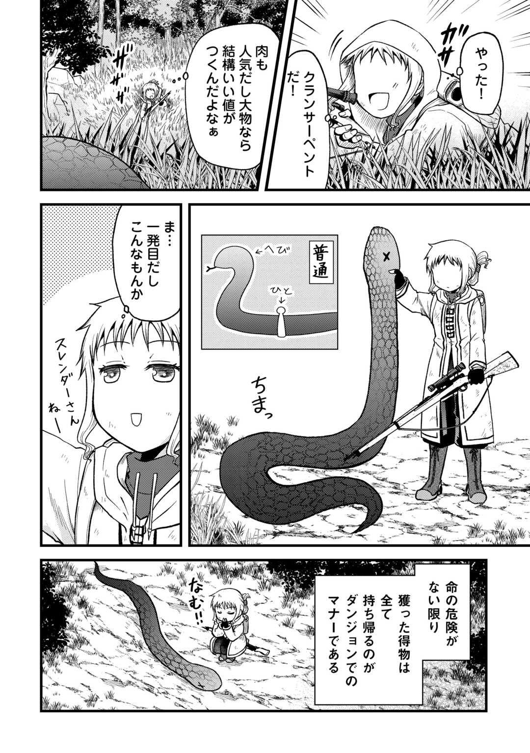 Solo-Dun – Shuumatsu wa Shumi wo Mankitsu Sasete Itadakimasu - Chapter 1 - Page 12