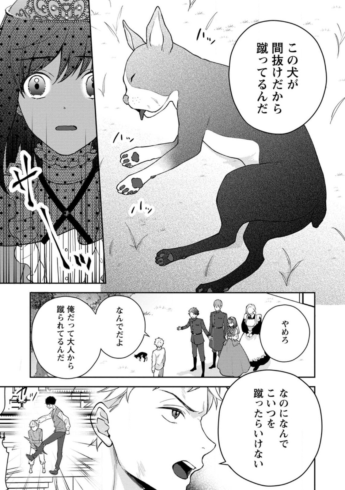 Veil no Seijo – Minikui to Gokaisareta Seijo, Ikemen Goei Kishi ni Dekiaisareru - Chapter 7.1 - Page 3