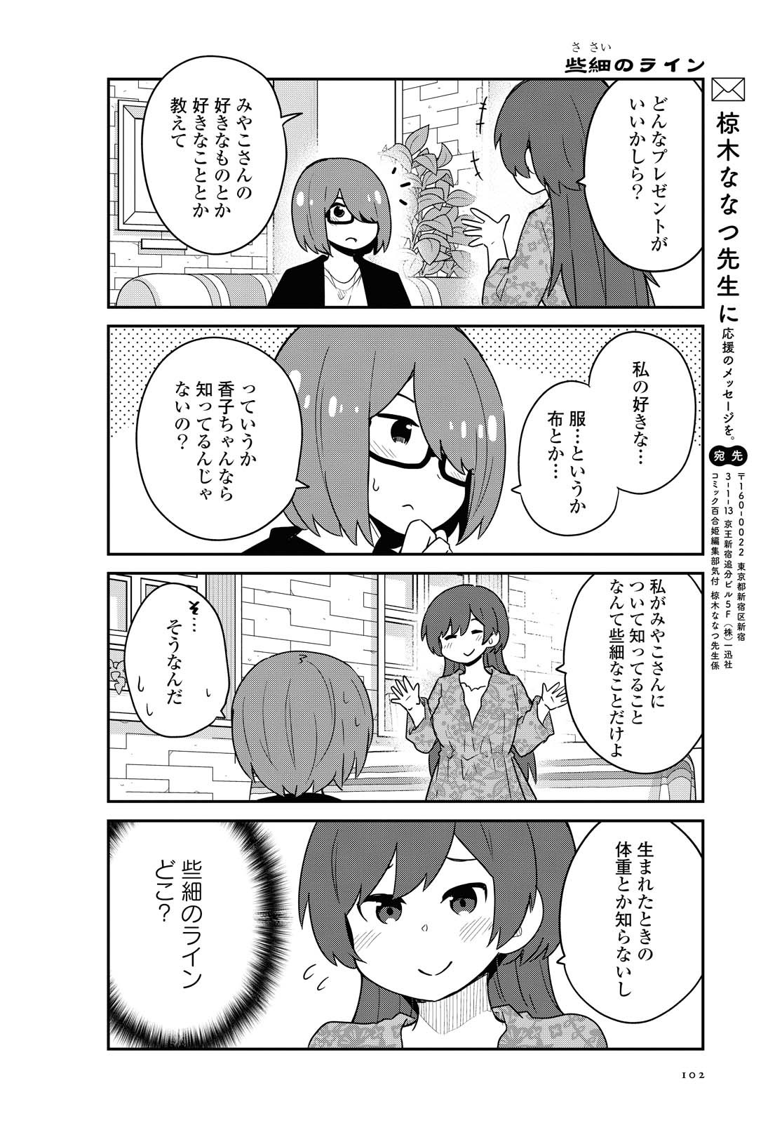 Watashi ni Tenshi ga Maiorita! - Chapter 82 - Page 14