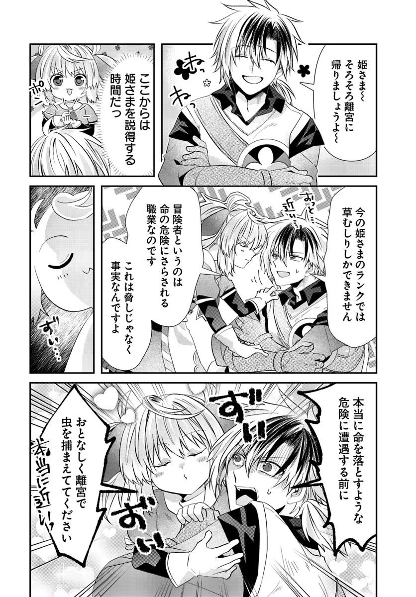 Yancha Hime Sama no Daiboken Uchi no Daisan Oujo - Chapter 4.1 - Page 8