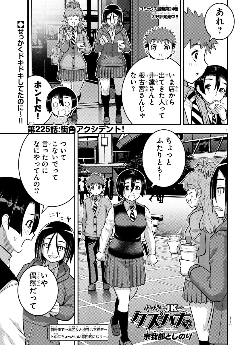 Yankee JK Kuzuhana-chan - Chapter 225 - Page 1