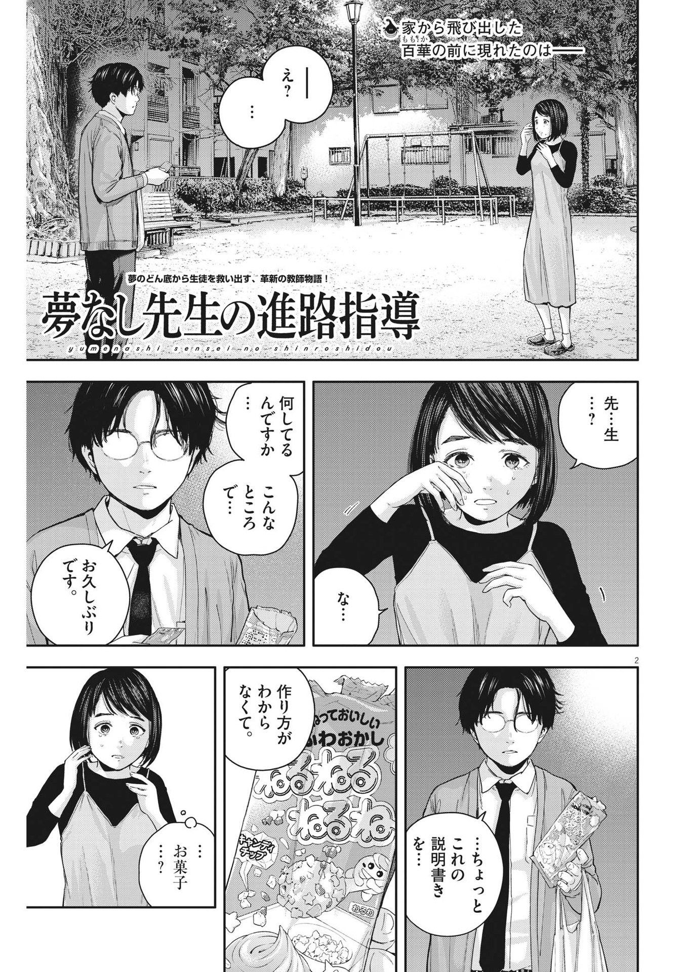 Yumenashi-sensei no Shinroshidou - Chapter 24 - Page 2