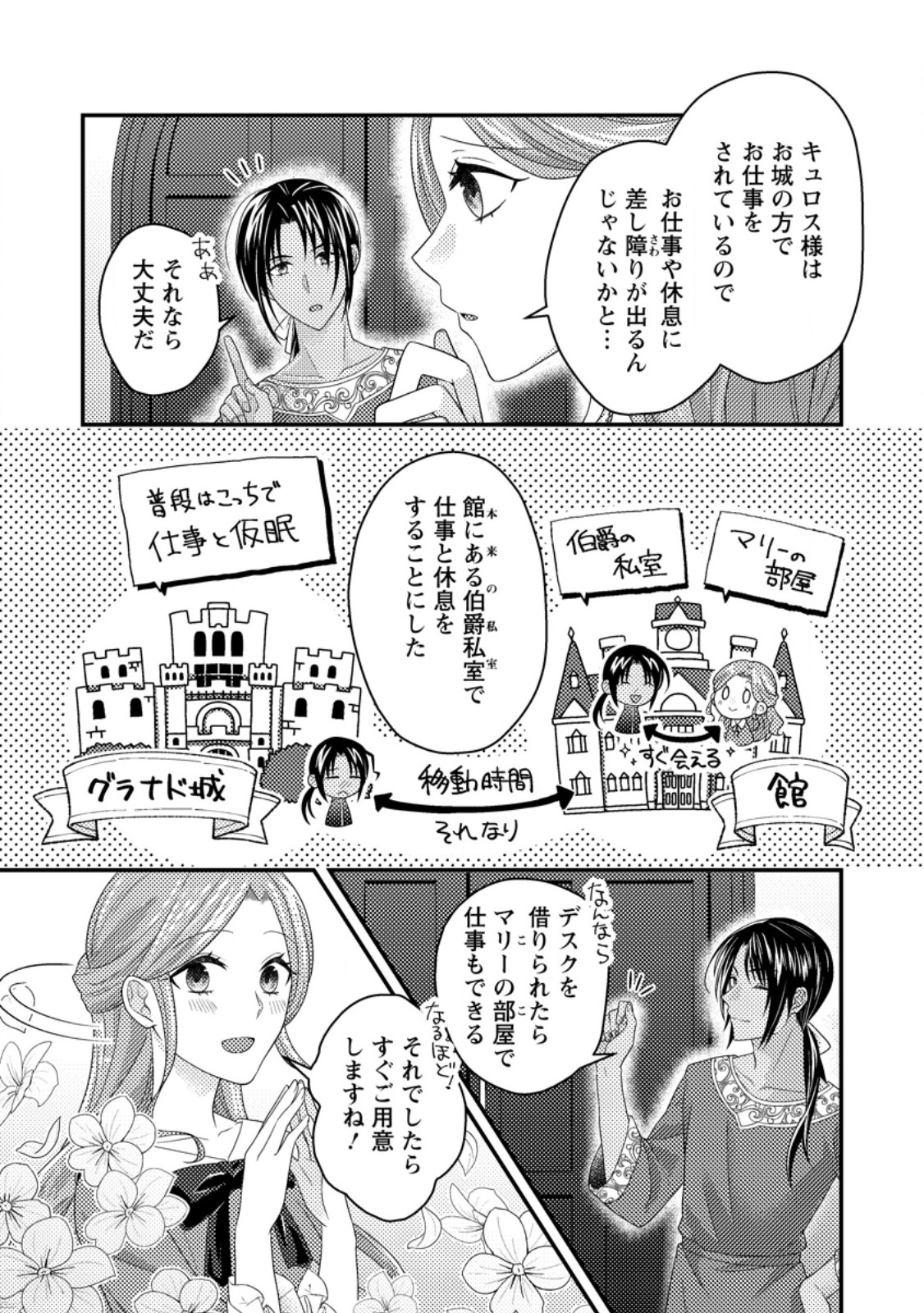 Zutabro Reijou wa Ane no Moto Konyakusha ni Dekiaisareru - Chapter 40.1 - Page 3