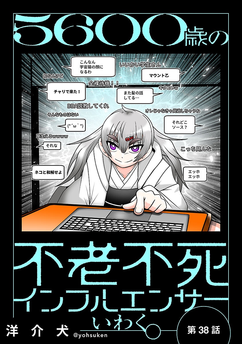 5600-Sai no Furoufushi Influencer Iwaku. - Chapter 38 - Page 1
