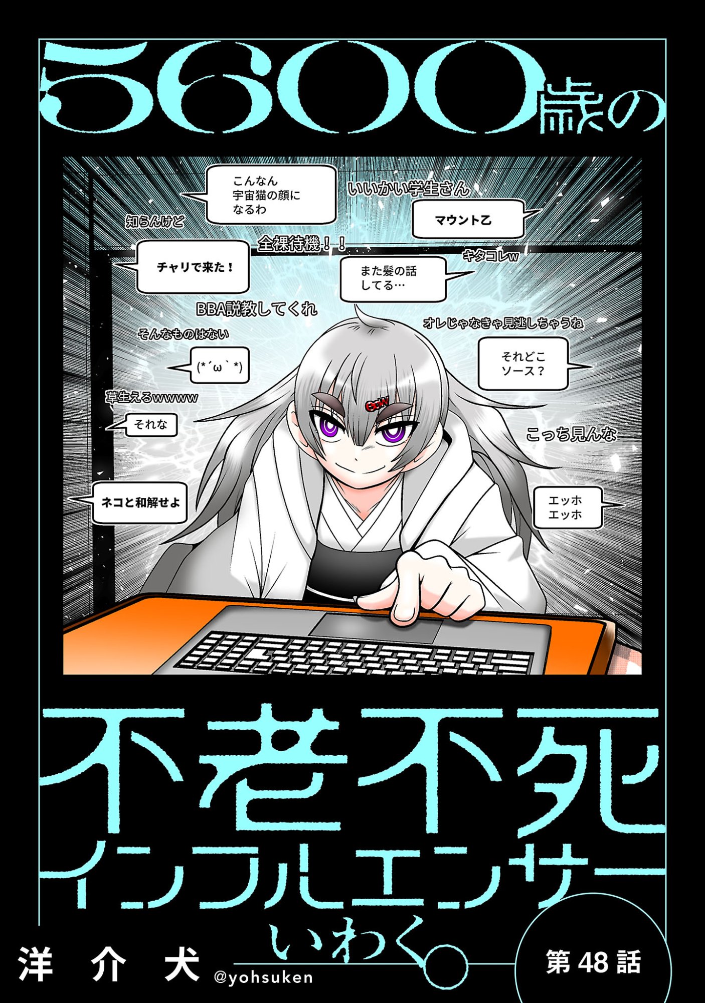 5600-Sai no Furoufushi Influencer Iwaku. - Chapter 48 - Page 1