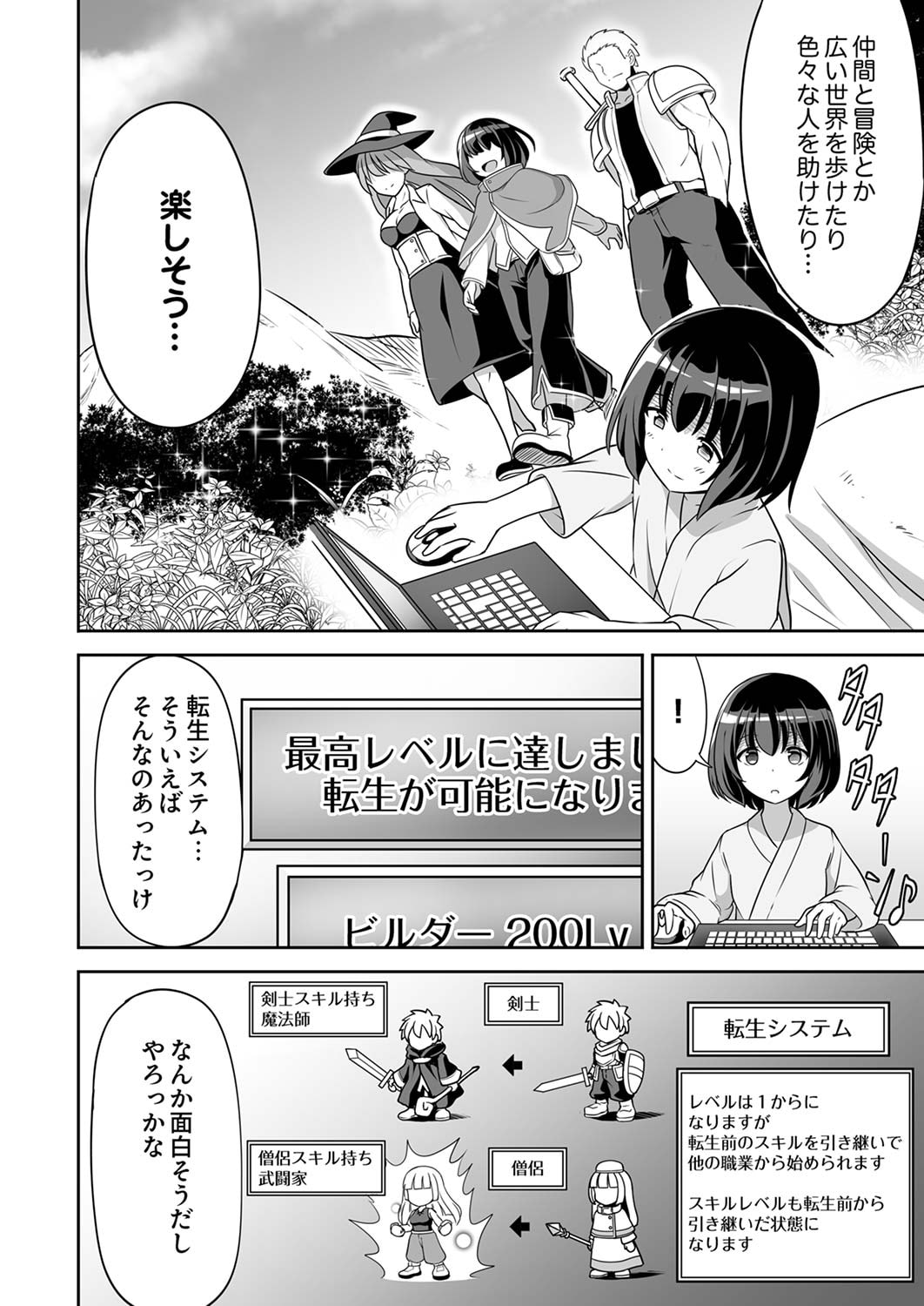 Seisanshoku Level Max kara Hajimaru Honobono Isekai Life - Chapter 1 - Page 8