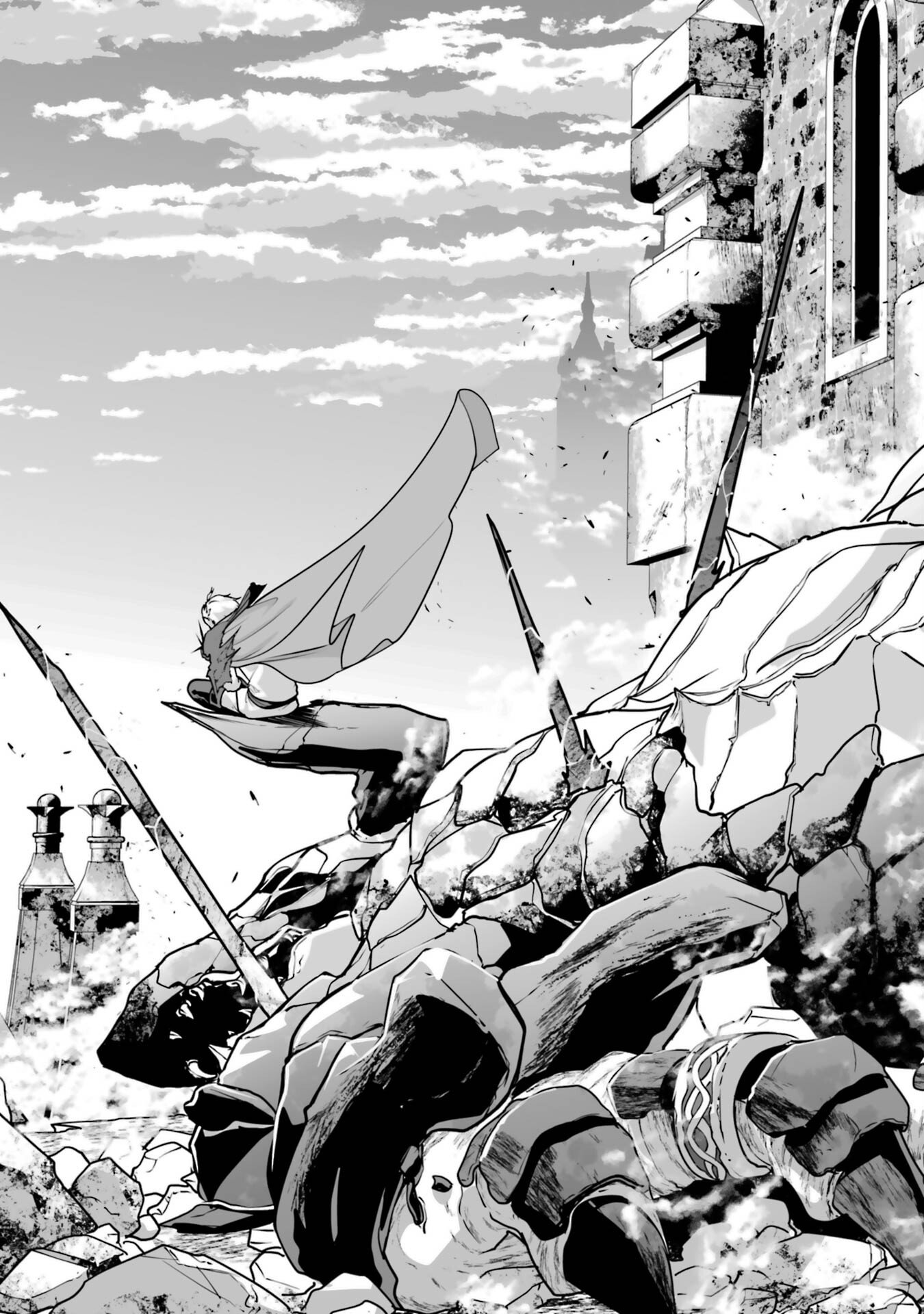 Akuyaku Kizoku ga Hirakinaotte Hametsu Flag o Jitsuryoku de Tatakiotteitara, Itsunomanika Heroine-tachi kara Eiyuushi Sareru you ni natta Ken - Chapter 1 - Page 67