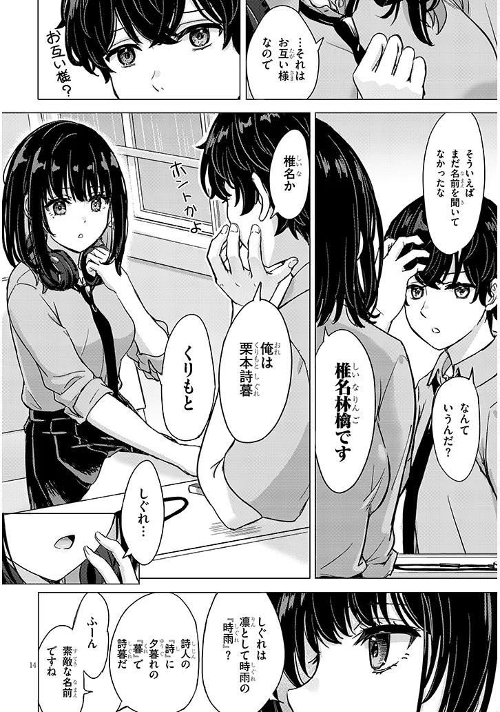 Amamori Junna wa Shitsudo ga Takai - Chapter 1 - Page 14