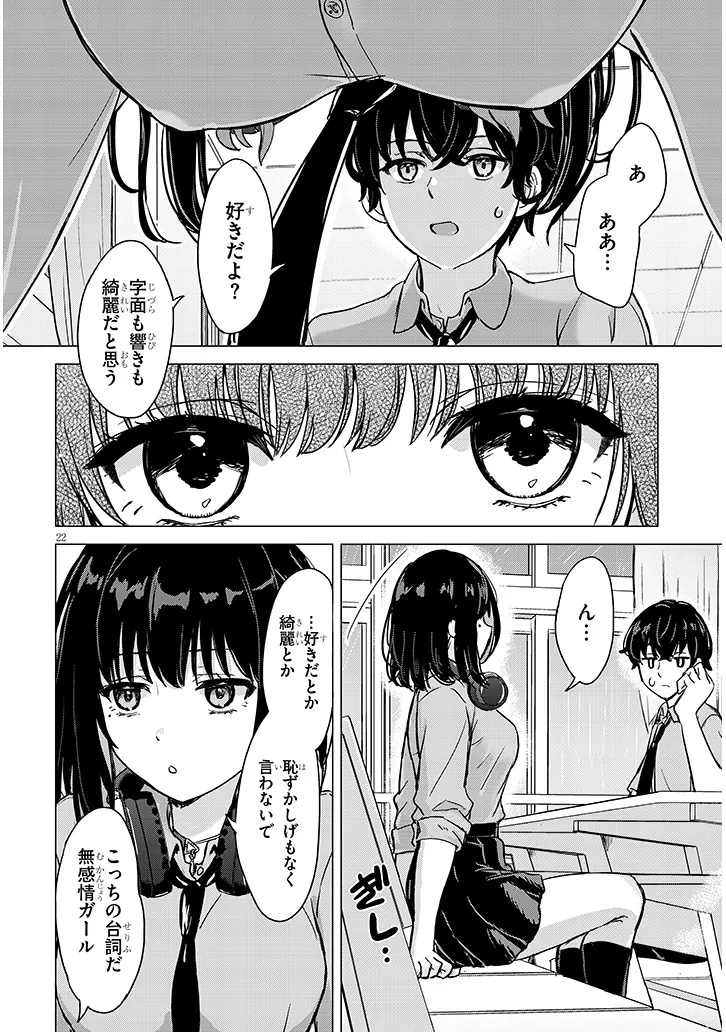 Amamori Junna wa Shitsudo ga Takai - Chapter 1 - Page 22