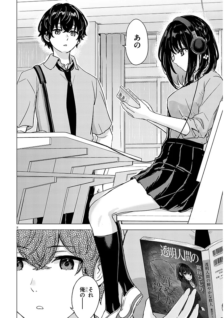 Amamori Junna wa Shitsudo ga Takai - Chapter 1 - Page 8