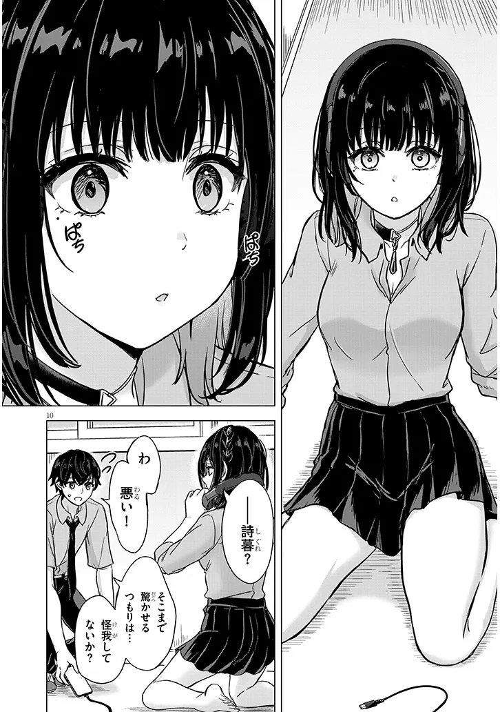 Amamori Junna wa Shitsudo ga Takai - Chapter 2 - Page 10