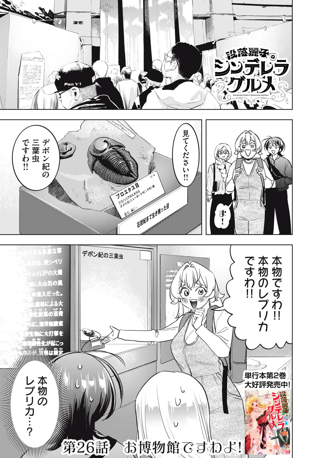 Botsuraku Reiko No Cinderella Gurume - Chapter 26 - Page 1