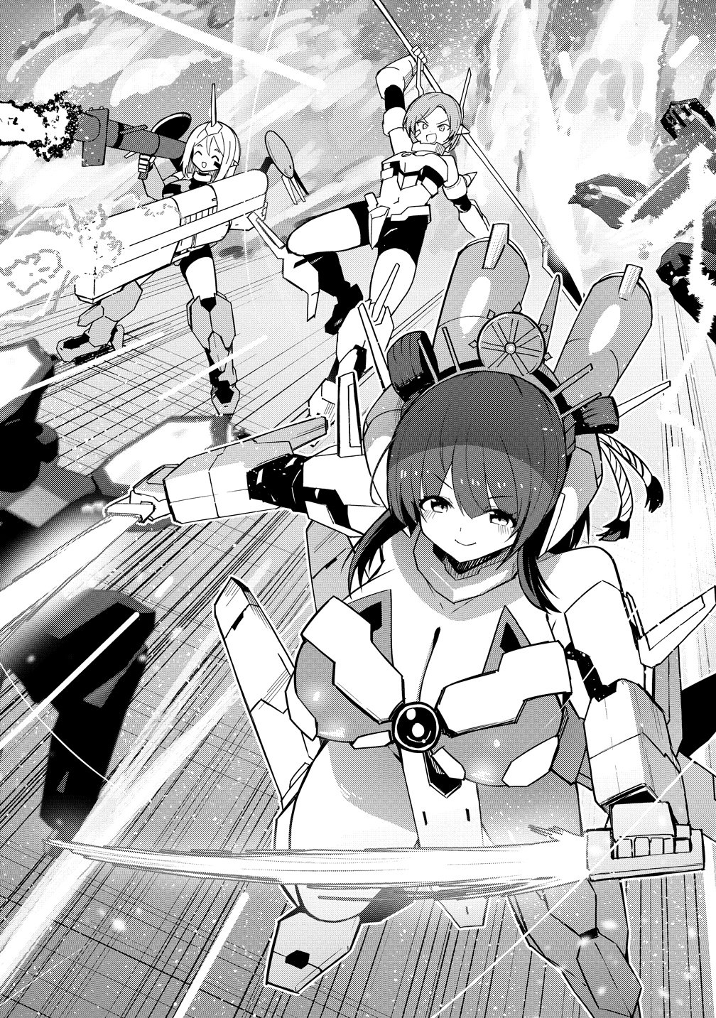 Busou Tensei Bishoujo ga Gattai shita Ossan Densetsu ni naru - Chapter 3 - Page 6