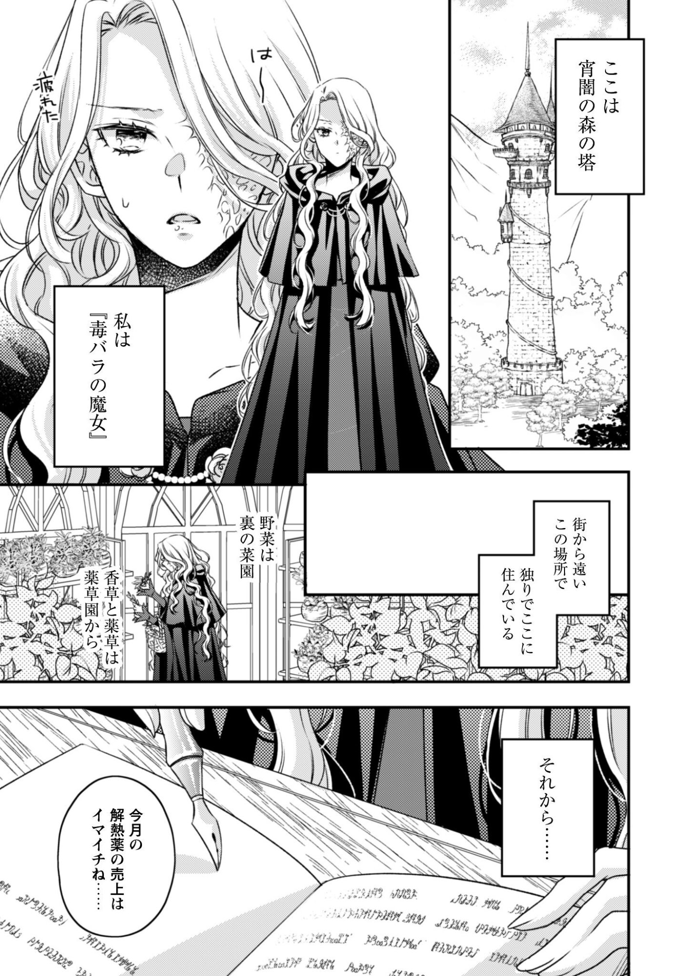 Dokubara no Majo wa Shizuka ni Kurashitai noni - Chapter 1 - Page 5
