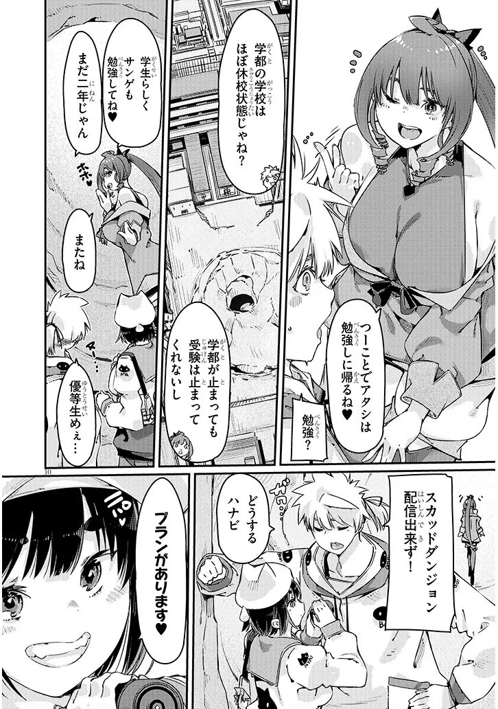 Dungeon Haishin Heroine wa Datsui Wana de Harem Flag ga Tatsu Rashii - Chapter 5.1 - Page 10