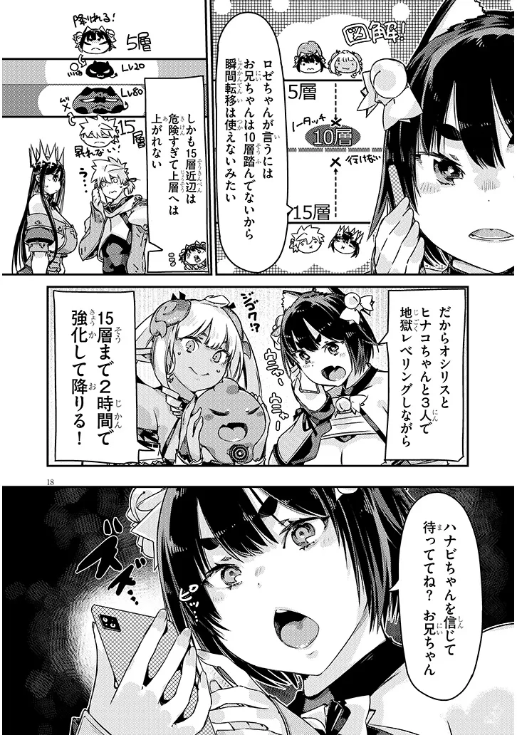 Dungeon Haishin Heroine wa Datsui Wana de Harem Flag ga Tatsu Rashii - Chapter 6.1 - Page 18