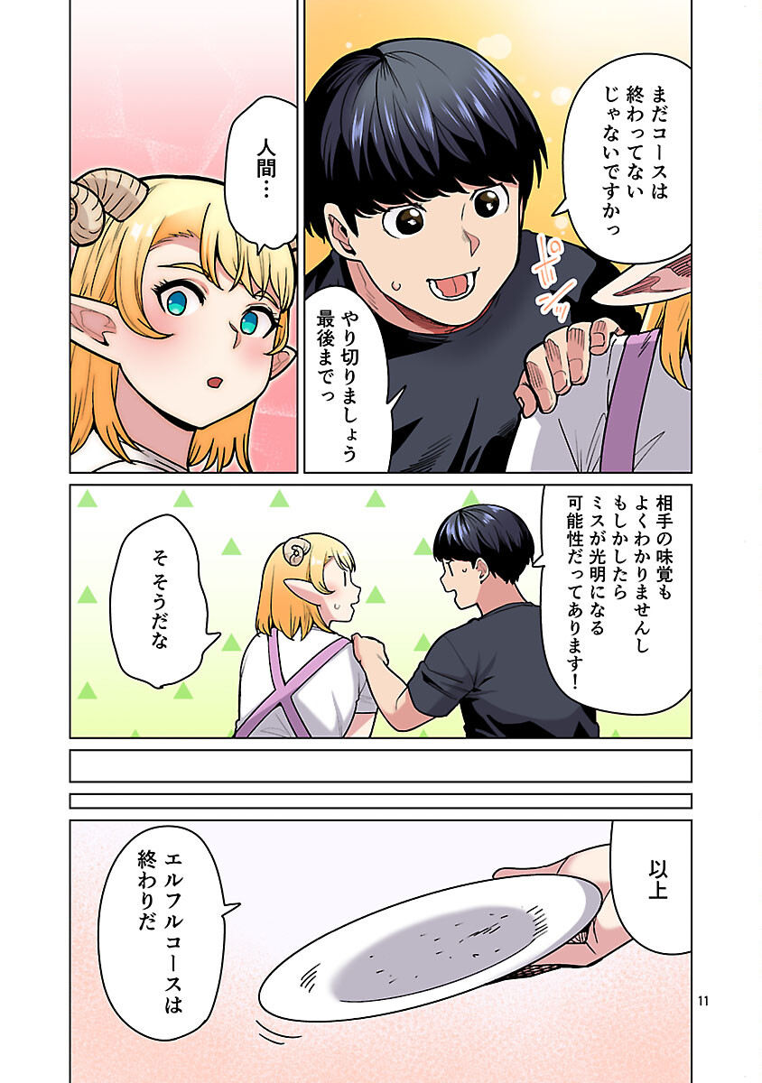 Elf-san wa Yaserarenai. - Chapter 64 - Page 13