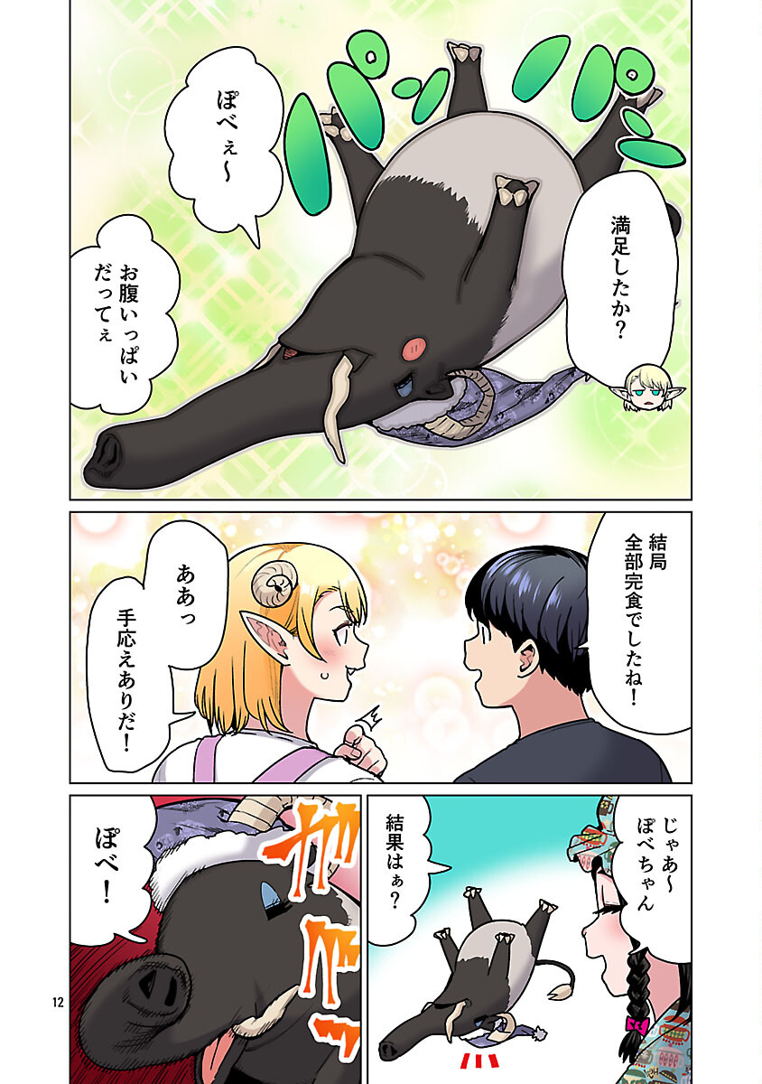 Elf-san wa Yaserarenai. - Chapter 64 - Page 14