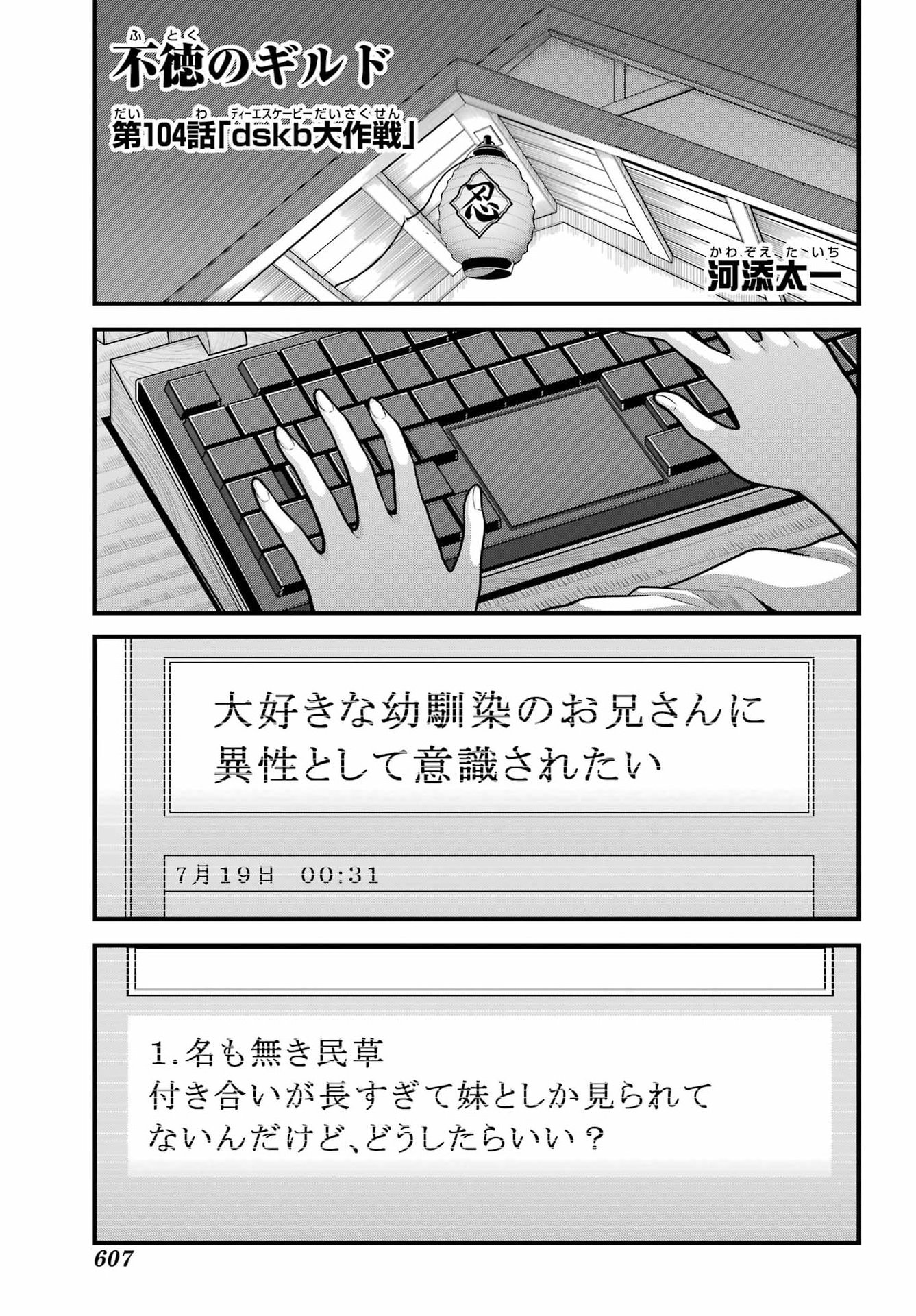Futoku no Guild - Chapter 104 - Page 1